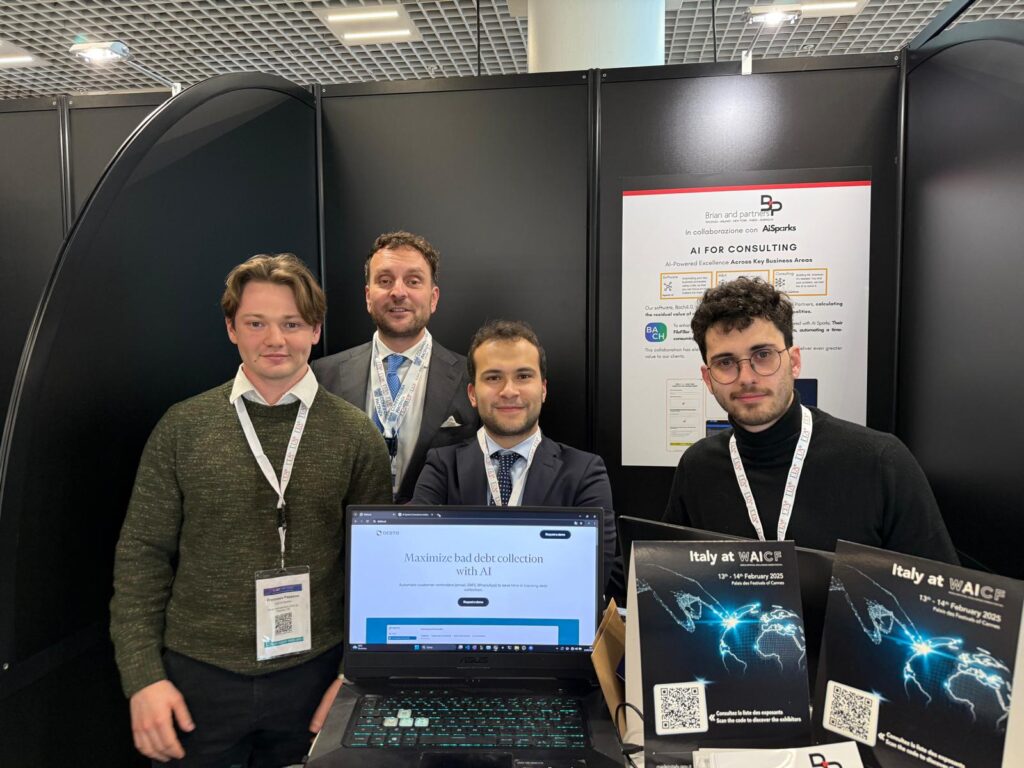 AI Festival Cannes Stand Brian and partners